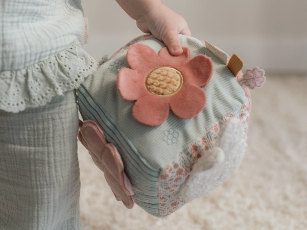 Kocka textilna králiček Miffy Lucky Blossom
