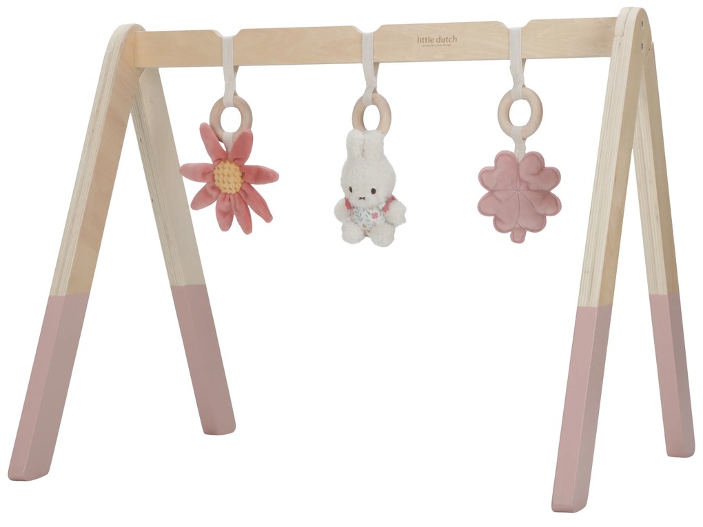 Drevená hrazdička králiček Miffy Lucky Blossom