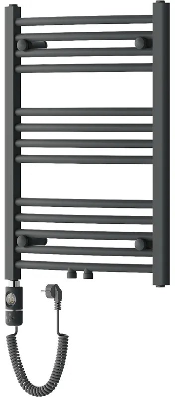 Mexen Ares, elektrické vykurovacie teleso 700 x 500 mm, 300 W, antracitová, W102-0700-500-2300-66