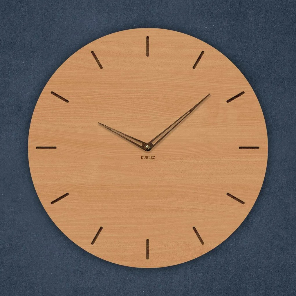 DUBLEZ | Minimalistické drevené hodiny