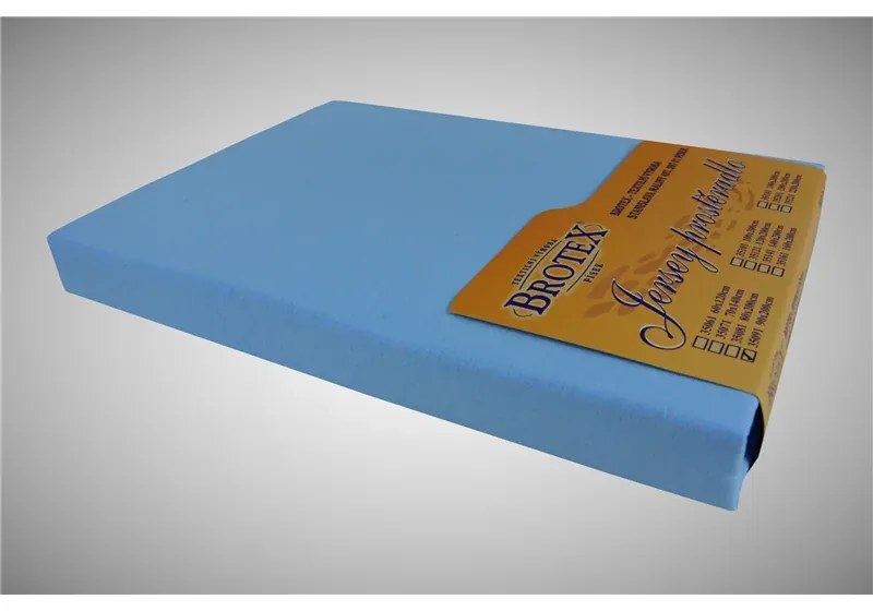 Kvalitex Bavlnené prestieradlo - plachta - 150 x 230 cm - modrá