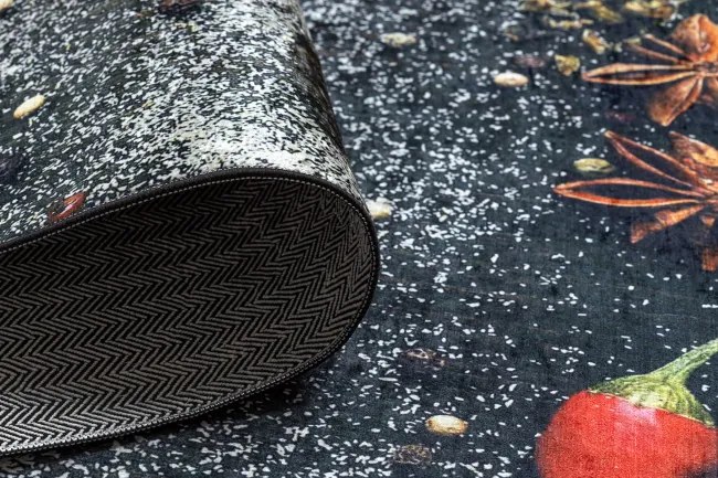 Protišmykový koberec / behúň ANDRE 33150 hnedý / béžový