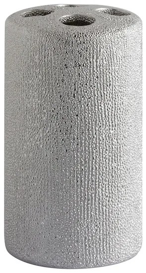 BISK Erga Nicea, držiak na zubné kefky na postavenie, šedá štruktúrovaná, ERG-05710