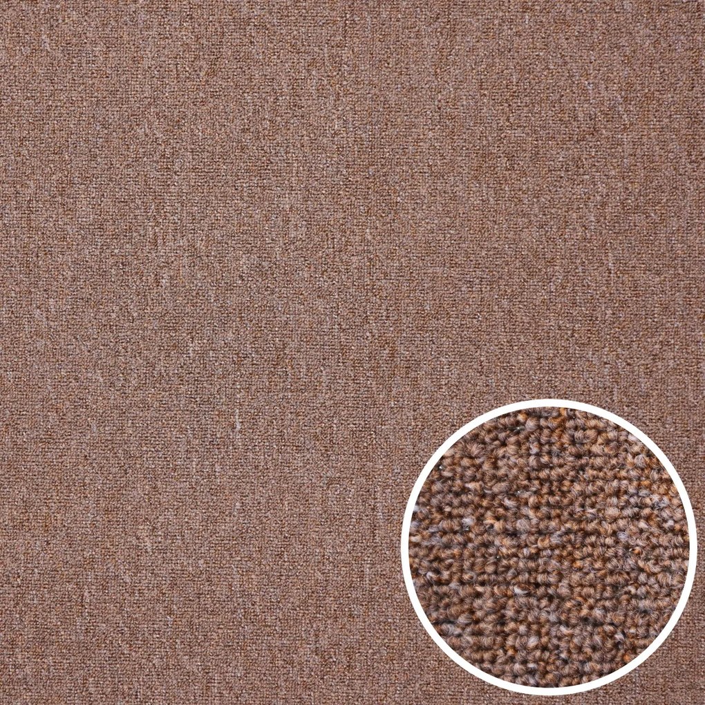 Condor Carpets, Metrážny koberec Rambo-Bet 60, na mieru, šíře 2m,4m, hnedá, filc, kuchyňa