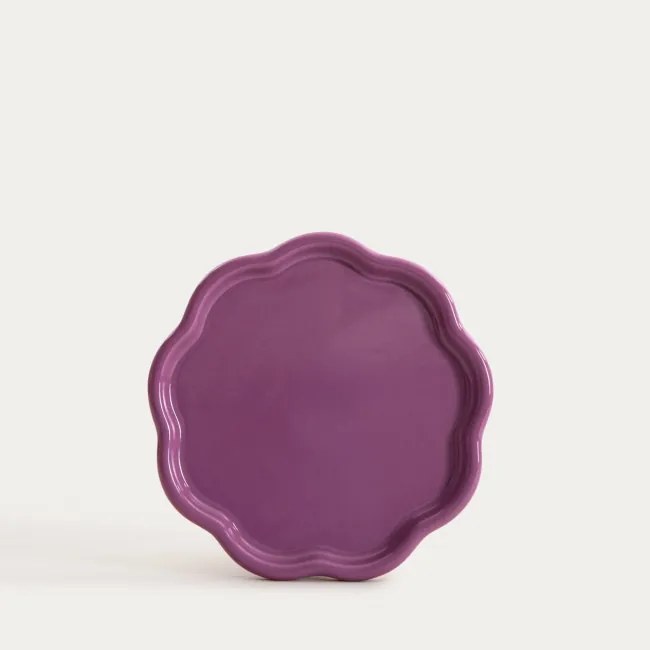 Dekoračný tanier FLORINA fialový 765889
