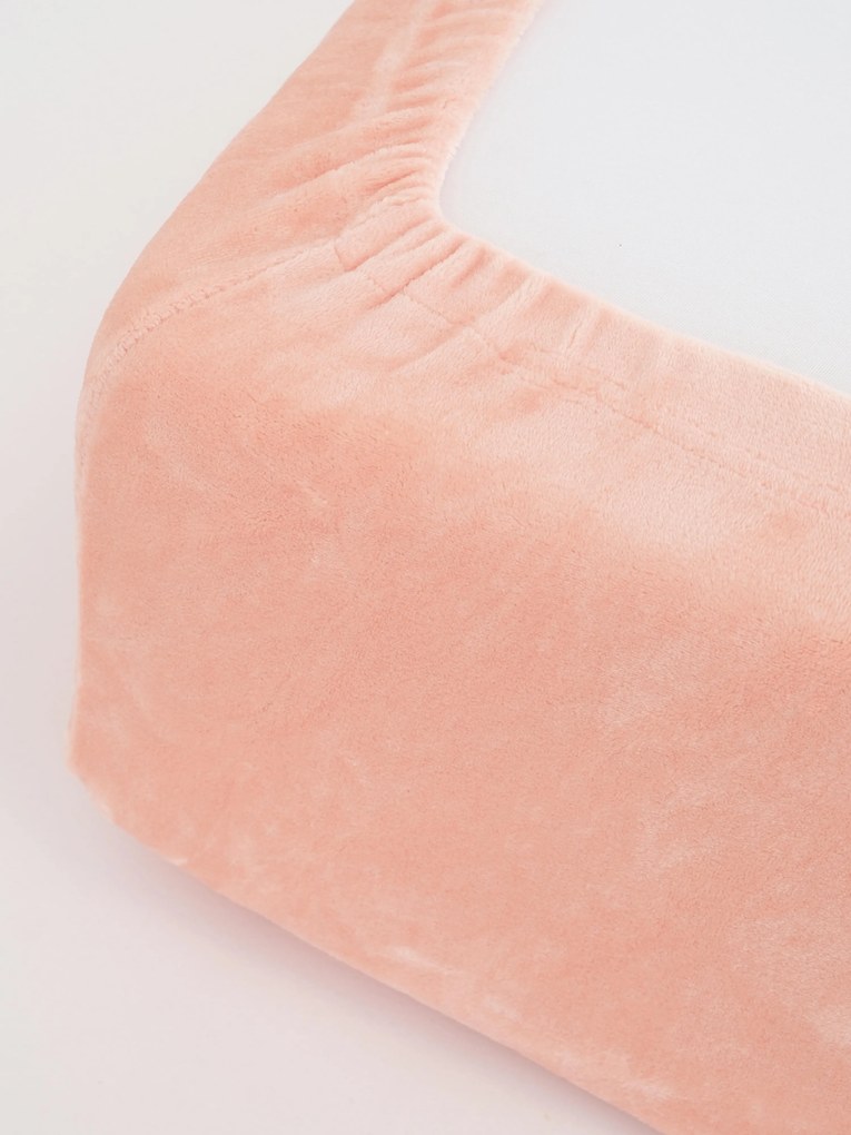 Plachta mikroplyš Deluxe 200 x 200 cm - lososové