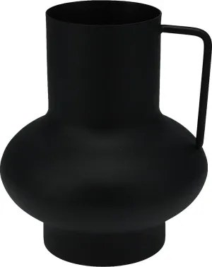 Váza 15 cm, čierny zinok%
