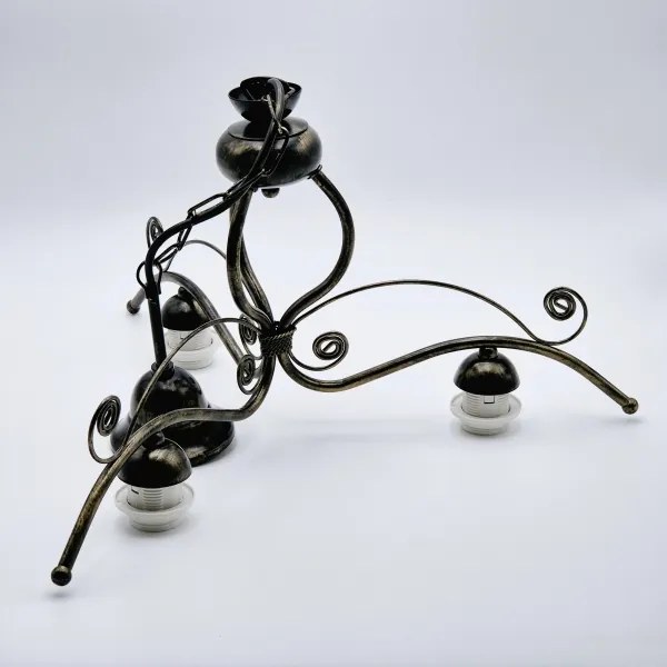 Luster na reťazi RETRO II 3xE27/60W/230V