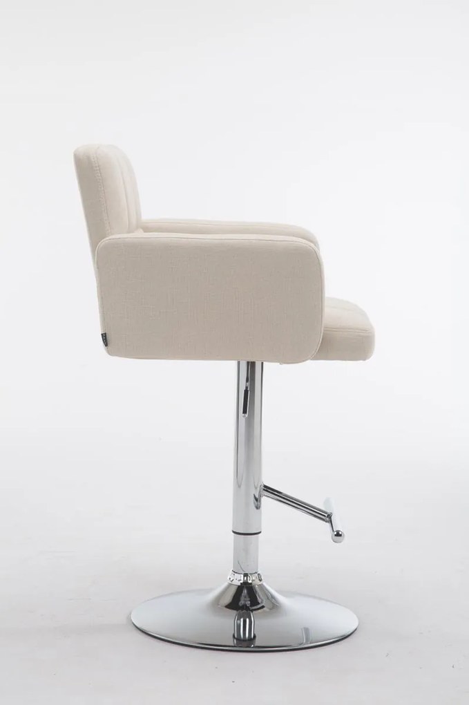 Barová stolička DS1038899 látka - Krémová