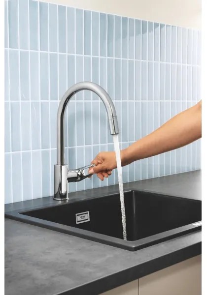 GROHE 30556000 - Drezová batéria START LOOP 357 mm lesklý chróm