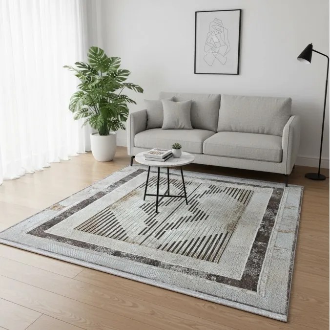 DC Koberec Exclusive 520 tmavá vizion zlatá Rozmer: 160×220 cm