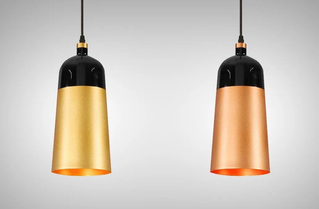 Dekorstudio Stropná lampa Fox ružové zlato