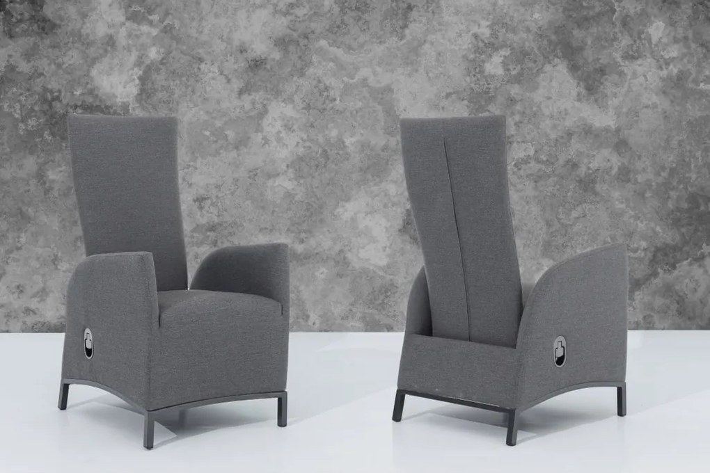 Doppler PRATO PARIS sivé - luxusná záhradná súprava 6+1