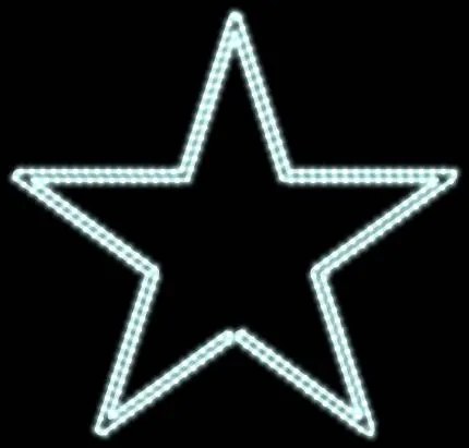 LED světelná sada na stromy vysoké 12-14m, ledová bílá s Flash, dekory EFD11