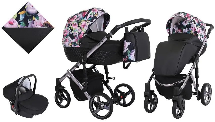 Kočík Kunert Tiaro Premium graphite frame 3v1 - 01
