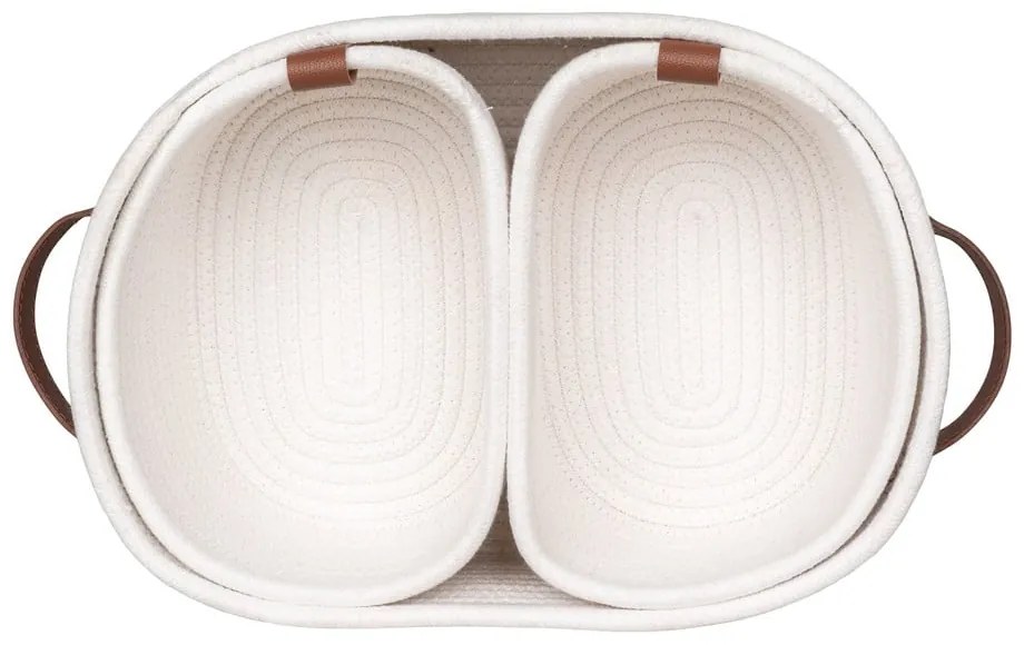 Látkové košíky do kúpeľne v súprave 3 ks 35x25x13 cm Jarana – House Nordic