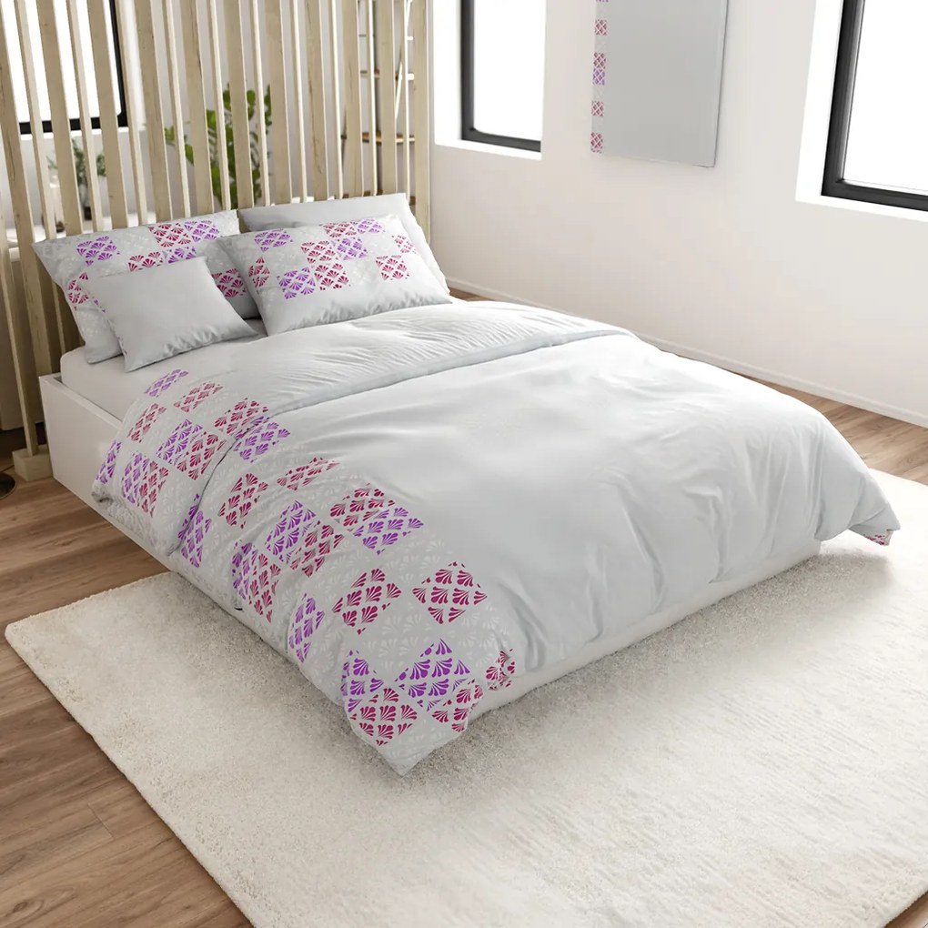 Obliečky z mikrosaténu VELLARI, svetlo sivé Rozmer obliečky: 70 x 90 cm | 140 x 200 cm