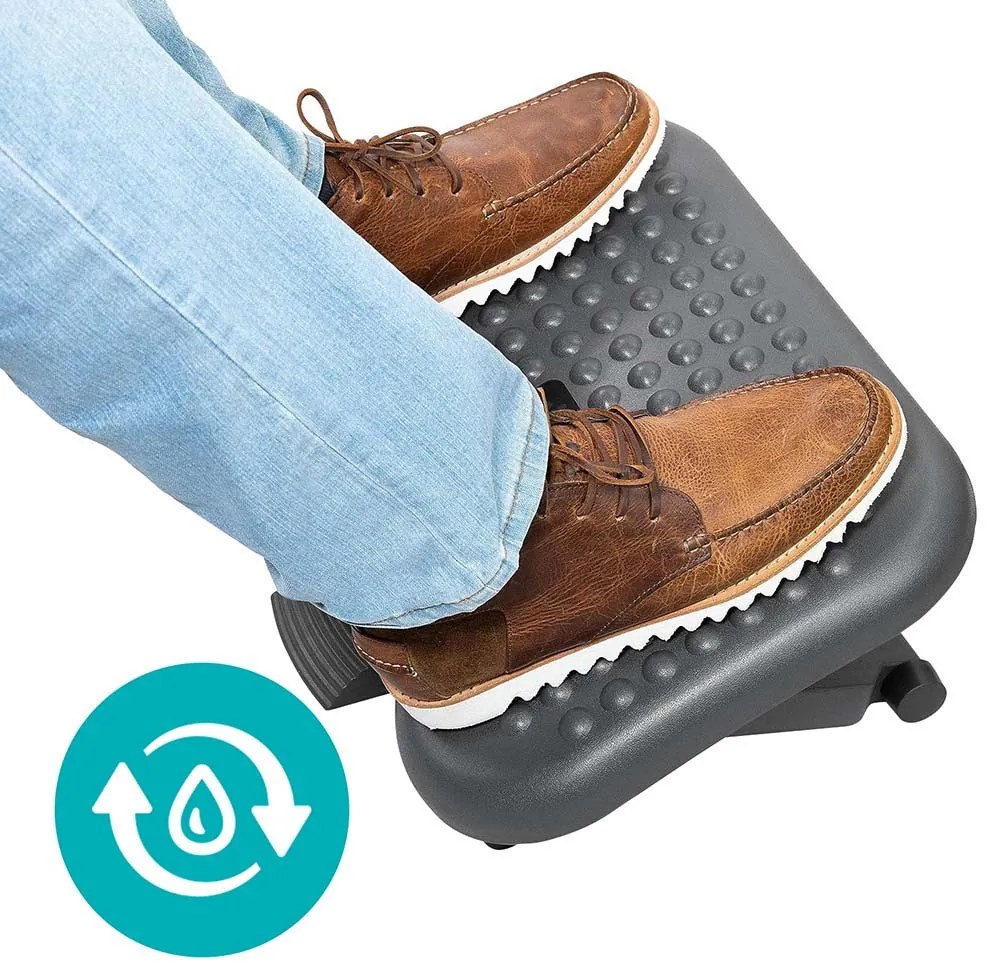 Kancelárska podnožka s nastaviteľnou výškou