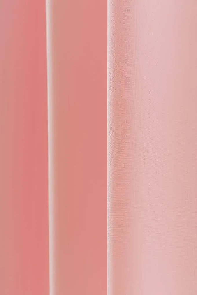 Záves OXFORD LIGHT 140x250 cm, ružový Zavesenie: Riasiaca páska