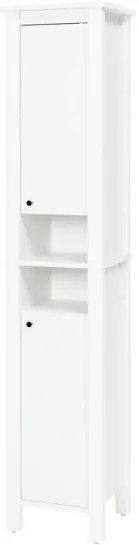Livarno home Vysoká skrinka do kúpeľne Stockholm, biela (850000278)