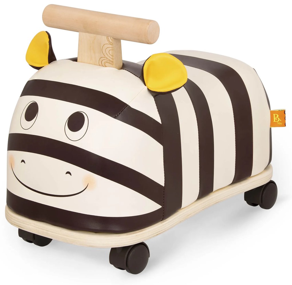 Odrážadlo drevené Zebra