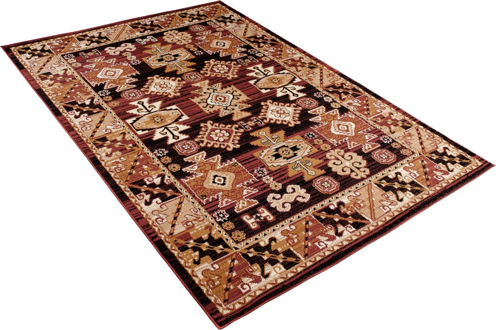 TA Koberec C645A BROWN EUFRAT BGX Hnedý Obdĺžnikový Rozmer: 140x200 cm