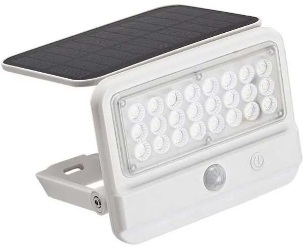 Rabalux 77090 - LED solárne nástenné svietidlo FLAXTON LED/7W/3,7V IP54 biele