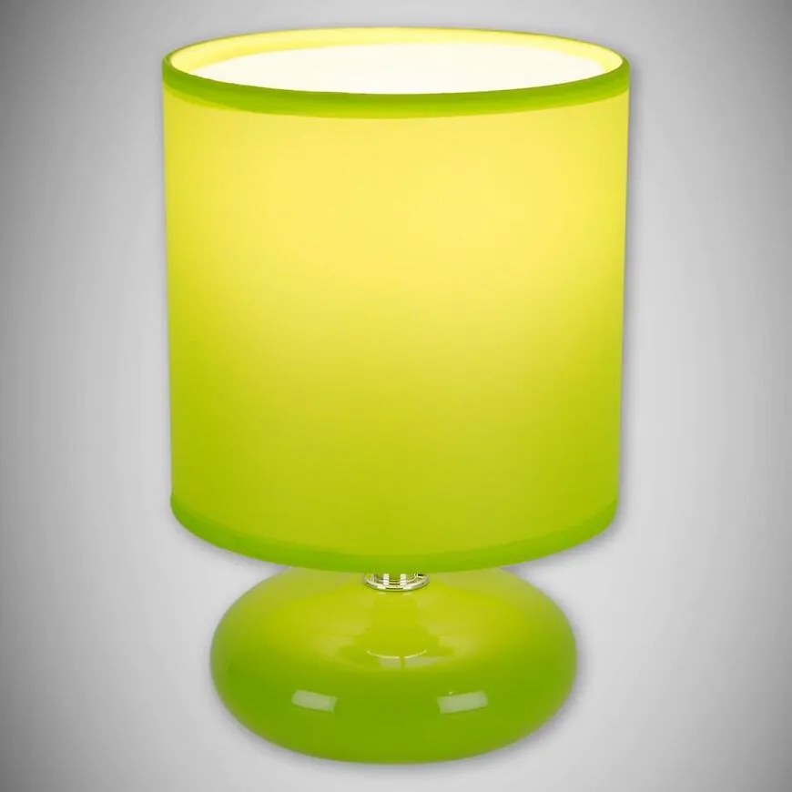 Stolná lampa Pati E14 zelená 03144 LB