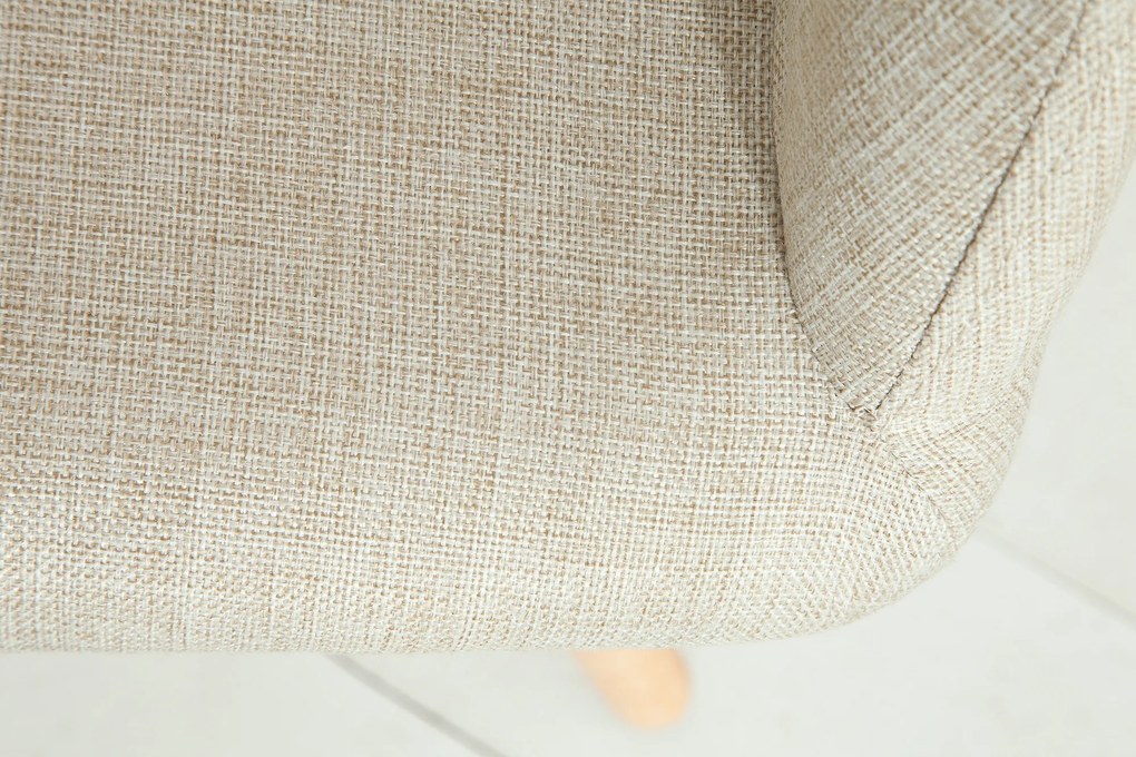 Stolička Scandinavia lakťová opierka prírodný buk