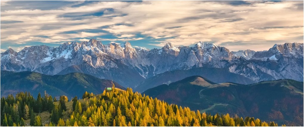 Obraz - horská panorama (120x50 cm)