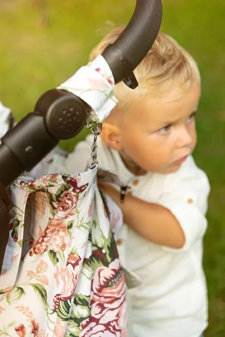 Sensillo Taška na kočík Boho Staroružová