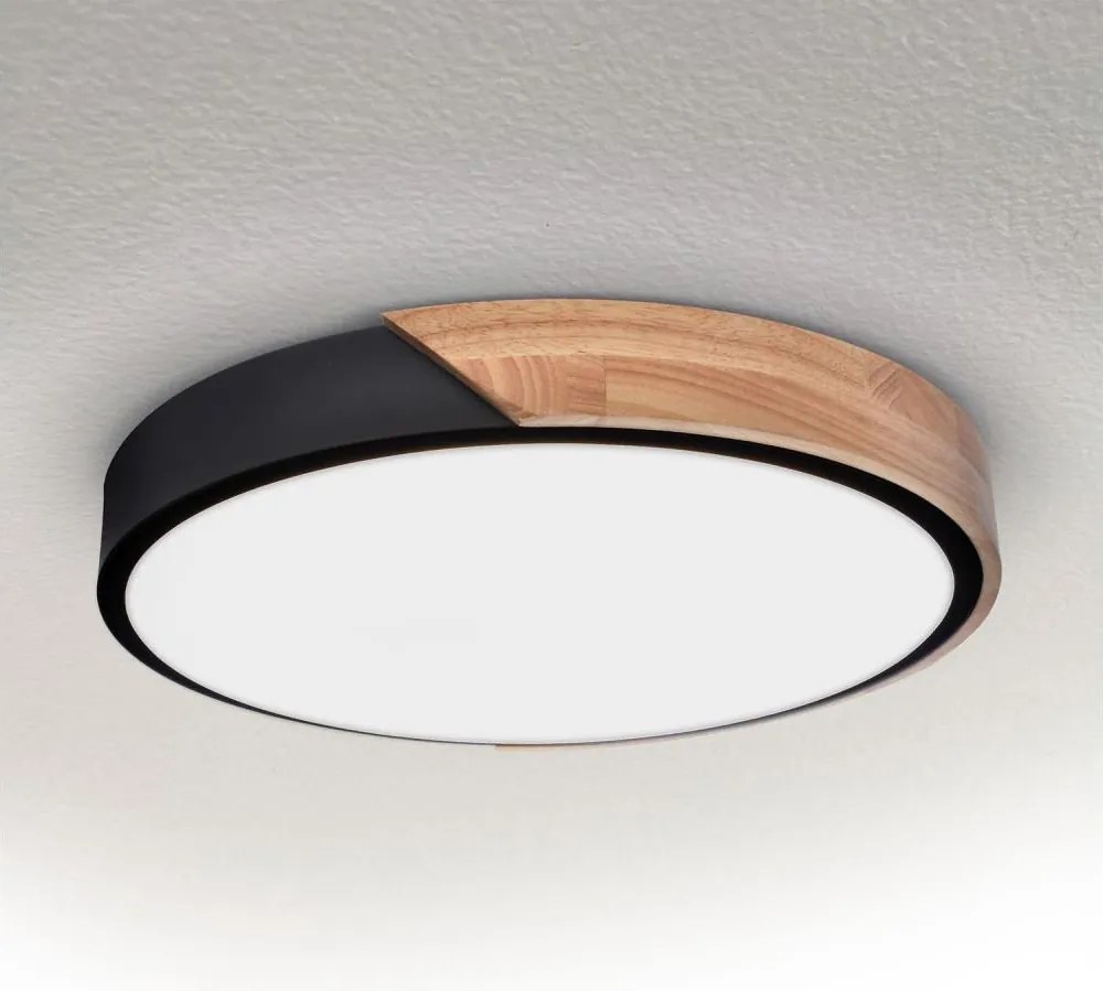 Brilagi - LED Stropné svietidlo PILANA LED/24W/230V dub pr. 30 cm