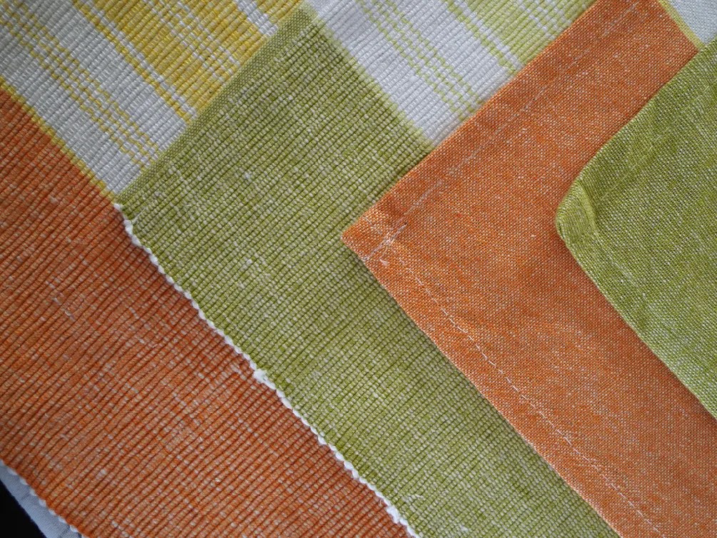 Praktický set prestierania 32x47 cm s obrúskom 40x40 cm FOOD Farba: Zelená