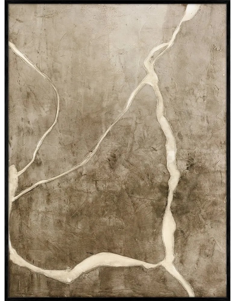 Ručne maľovaný obraz 90x120 cm Vibranium – Malerifabrikken