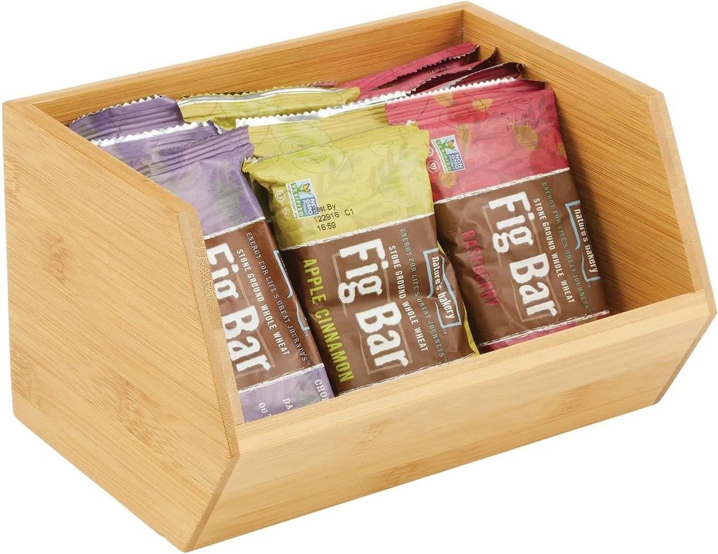 Bambusový organizér, úložný box, MINI CAJA