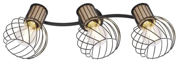 Globo 54012-3DS - Bodové svietidlo LUISE 3xE27/40W/230V