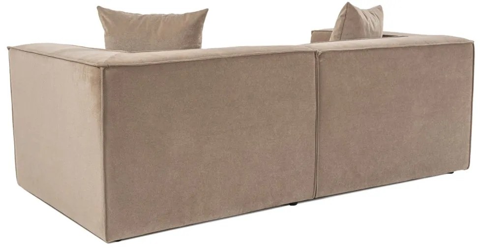 Dvojmiestna pohovka Sora 220 cm cappucino
