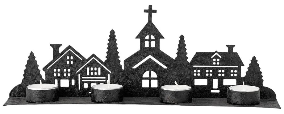 Adventný kovový svietnik na čajovú sviečku Cielo – Bloomingville