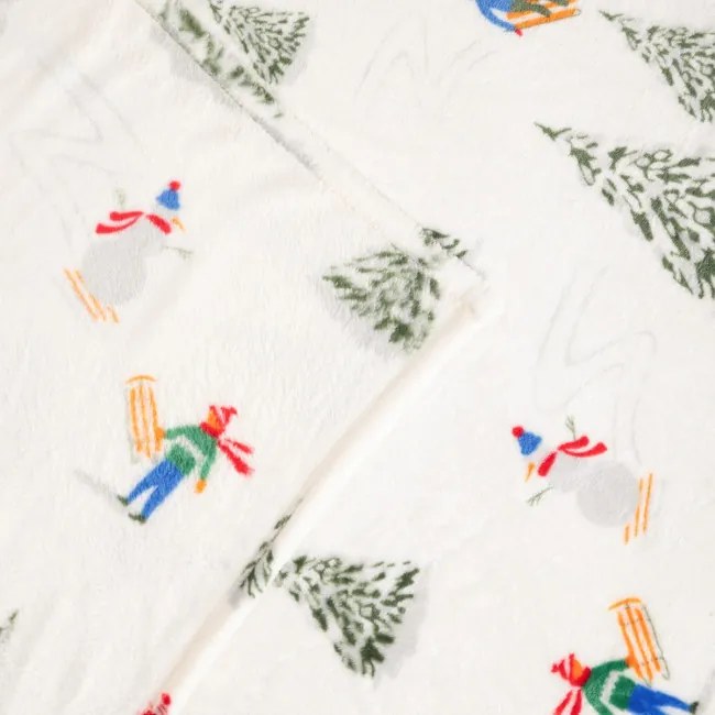 Deka SKIERS biela 758072