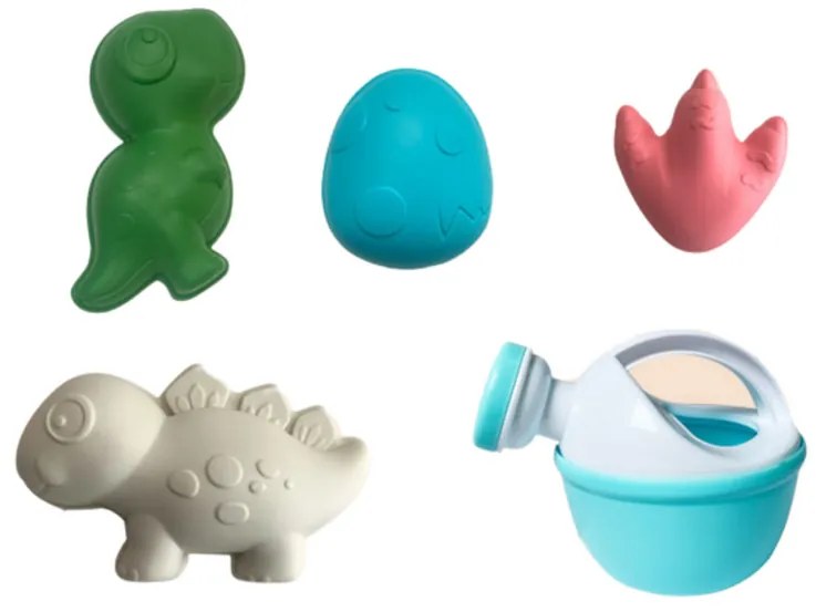 Lean Toys Súprava hračiek do piesku – Dinosaury