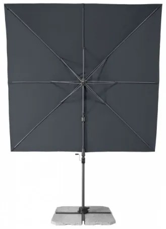 Derby RAVENNA Axial 275x275 cm - záhradný slnečník s bočnou tyčou - 2. akosť (S281)