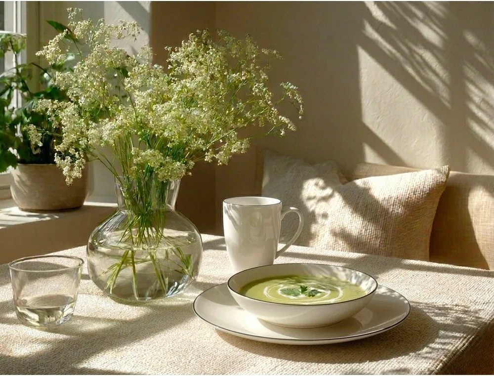 Biely porcelánový hrnček 390 ml Decora – Orion