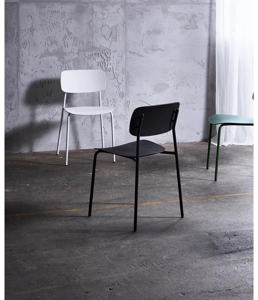 Čierne jedálenské stoličky v súprave 2 ks Kirkland – Unique Furniture