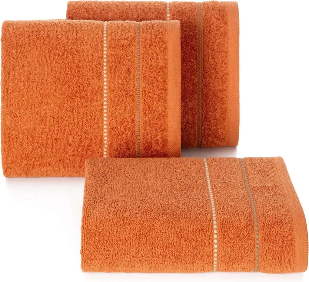 FROTÉ UTERÁK SUZI 70X140 CM ORANŽOVÁ
