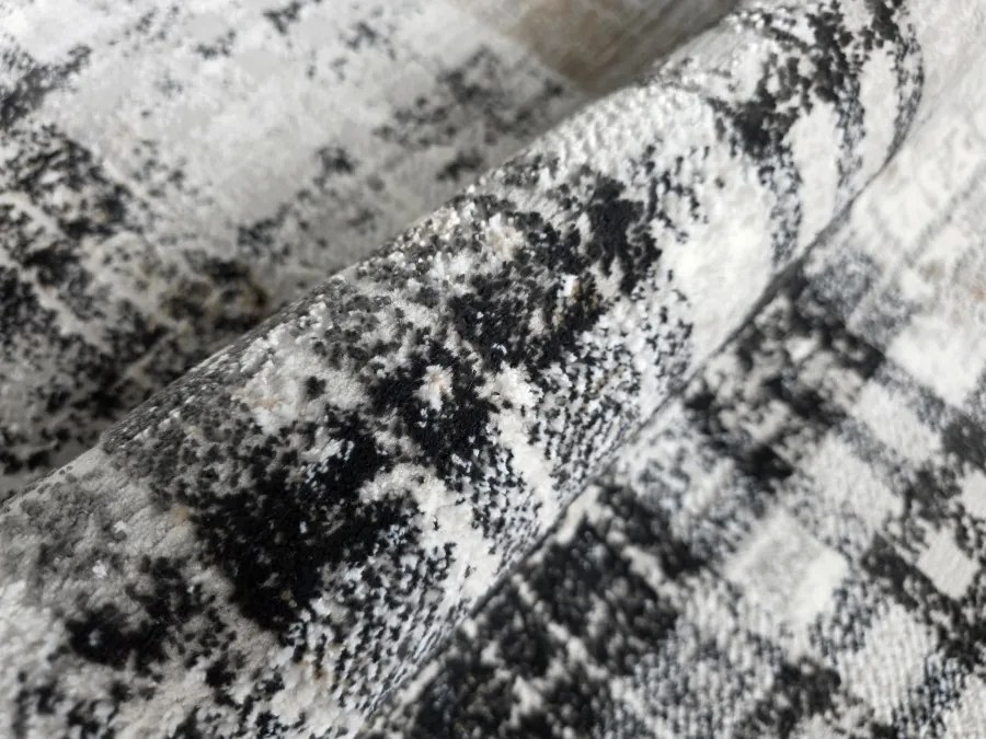 DC Koberec Oman 415 sivá antracit Rozmer: 160×220 cm