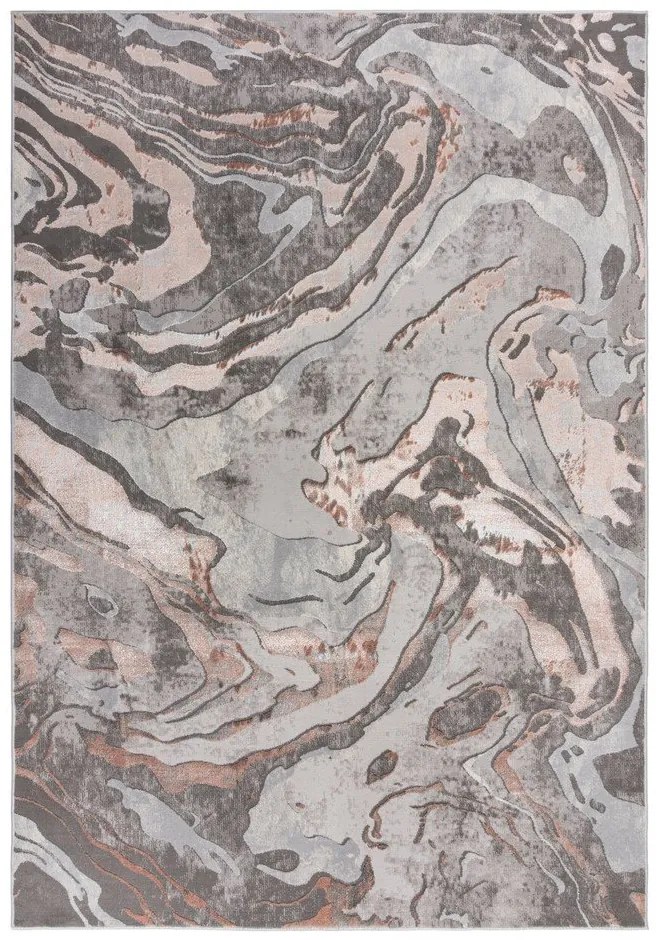 Sivo-béžový koberec 160x230 cm Marbled – Flair Rugs