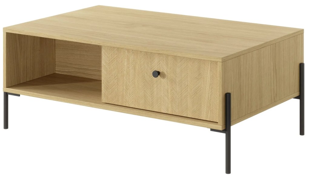 Konferenčný stolík Scandia 2S (dub scandi + jedlička scandi). Akcia -21%. Vlastná spoľahlivá doprava až k Vám domov. 1071391