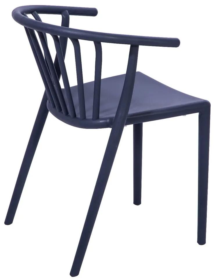Modrá záhradná stolička Bonami Essentials Capri