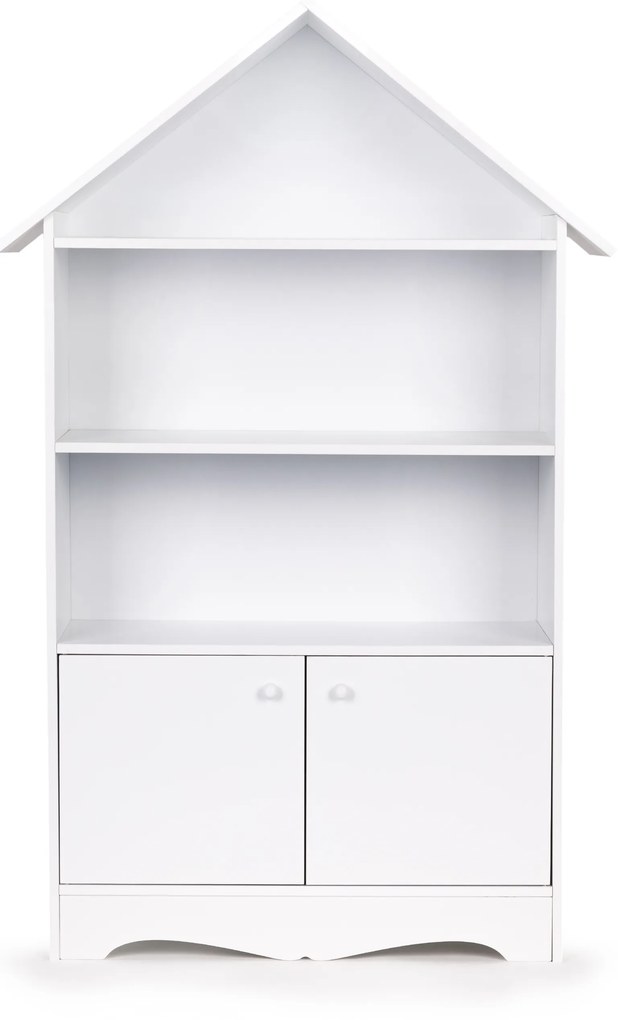 EcoToys Detská drevená knižnica - Domček