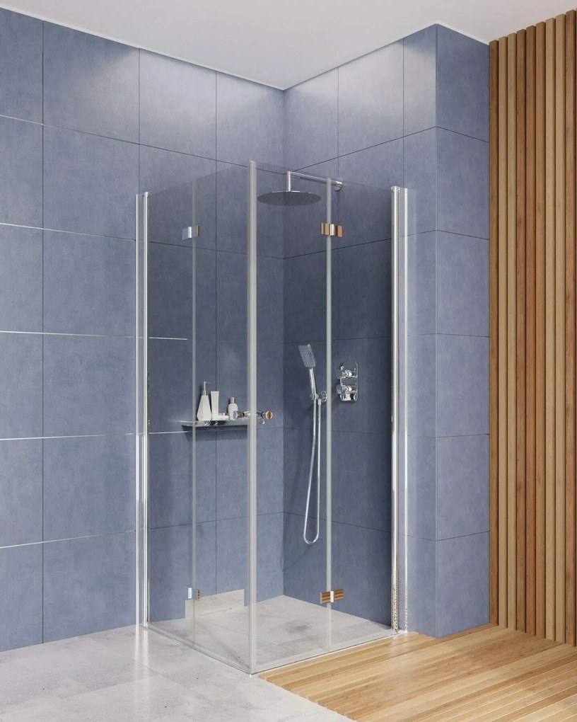 Deante Deante, podomietková termostatická sprchová zostava okrúhla + BOX, chrómová, BXYZ0EBT